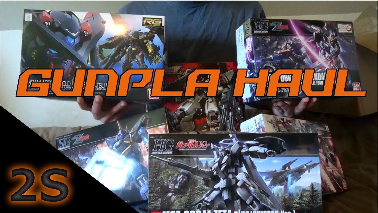 July Gunpla Haul! | USA Gundam Store Gunpla Unboxing 2017