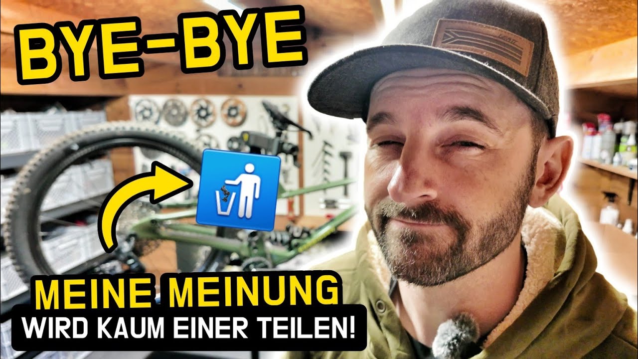 Bye-bye Hightech 🚮 MEINE MEINUNG wird kaum einer teilen 🤷‍♂️ MTB Werkstatt Vlog