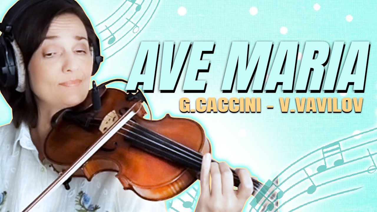Caccini – Vavilov: Ave Maria | Violin & Piano Cover + Sheet Music + Multi-Tempo Backing Tracks