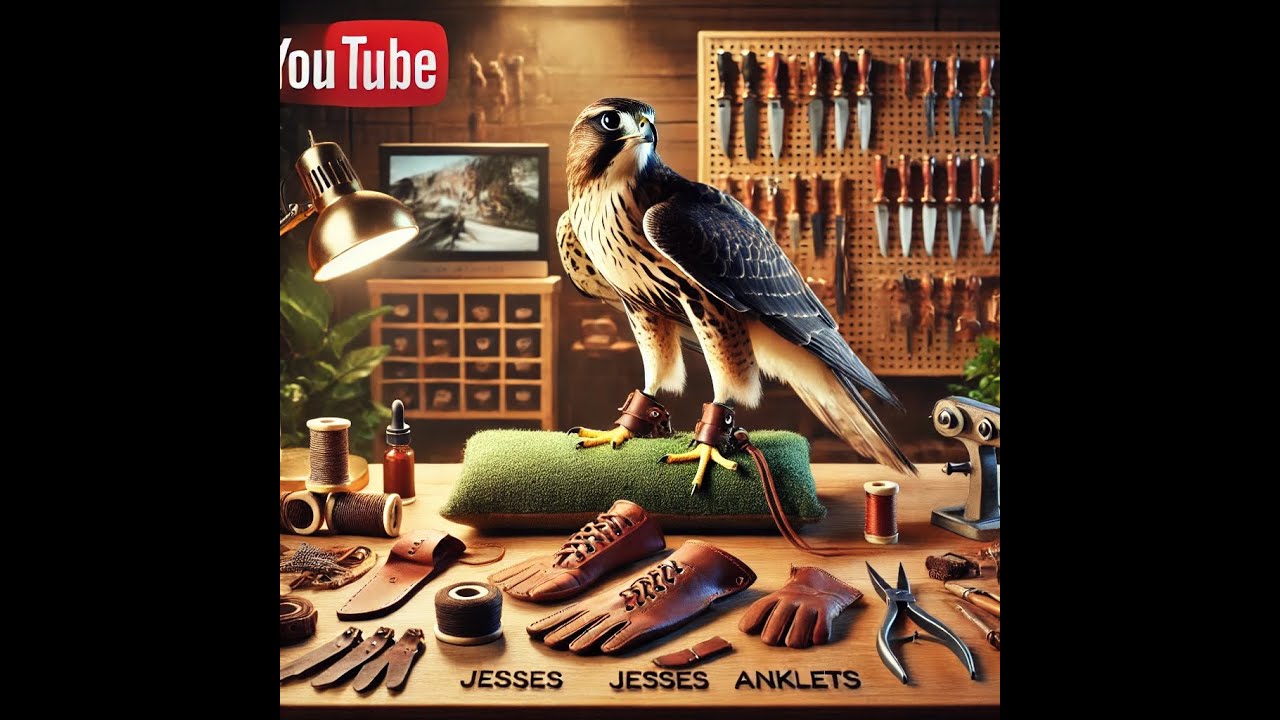 Hawk Anklets Masterclass Falconry #birds #falconry