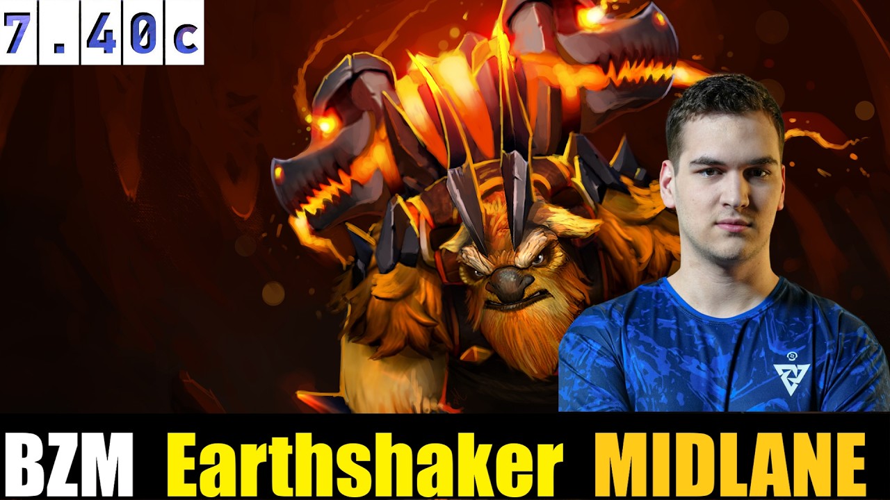 🤯 BZM [Earthshaker] MID 7.40c - DOTA 2 HIGHEST MMR MATCH#dota2    #dota2gameplay   #bzm
