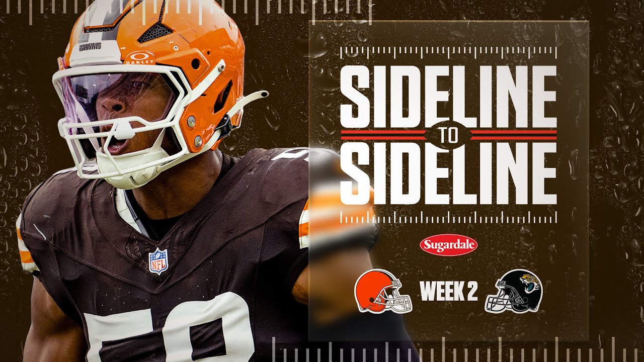 A competitive Browns victory after game-sealing play! | Sideline to Sideline