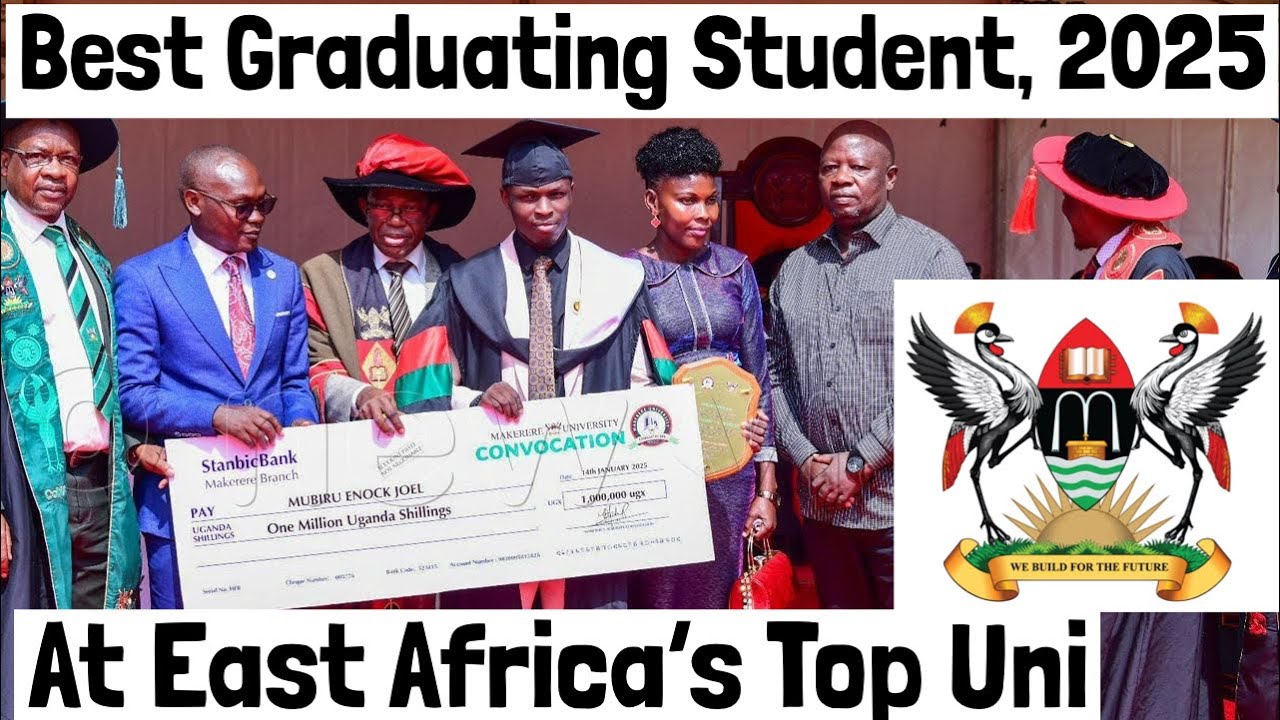 From Rakai to best graduate at Makerere, the East Africa's top university! | Joel Enock