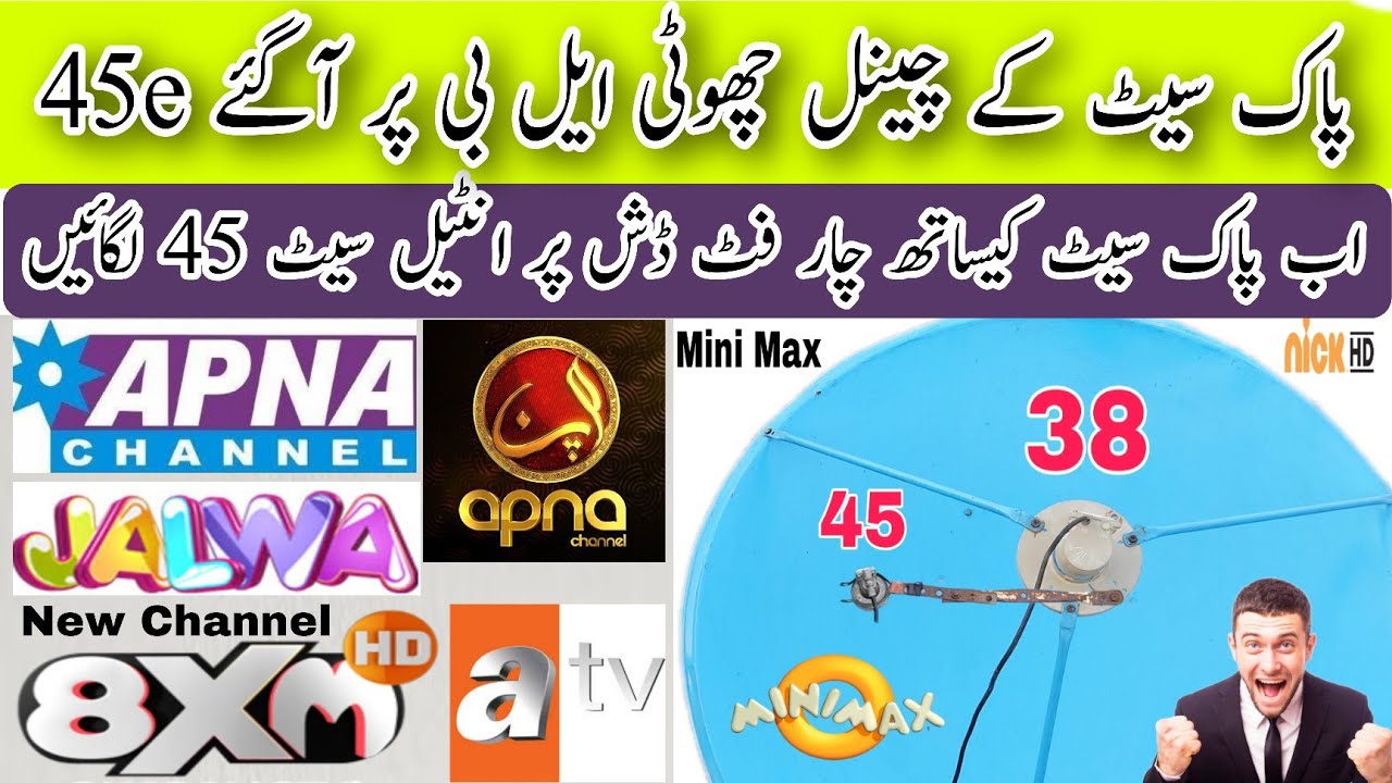 Paksat 38e Intelsat 45,,, Dish Antenna Settings,, Pakistani Channels FTA ,,Good News , paksatmm1 