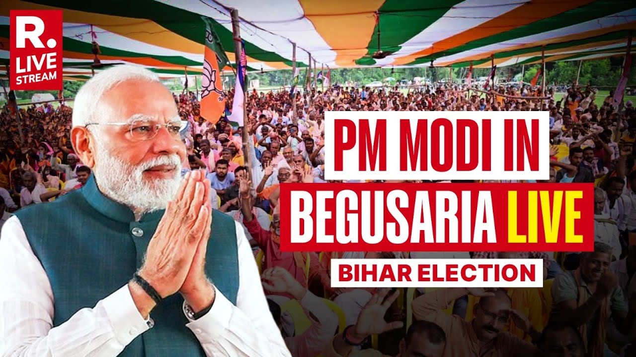 PM Narendra Modi LIVE: PM Modi Addresses Public Rally In Begusarai | NDA | Nitish Kumar