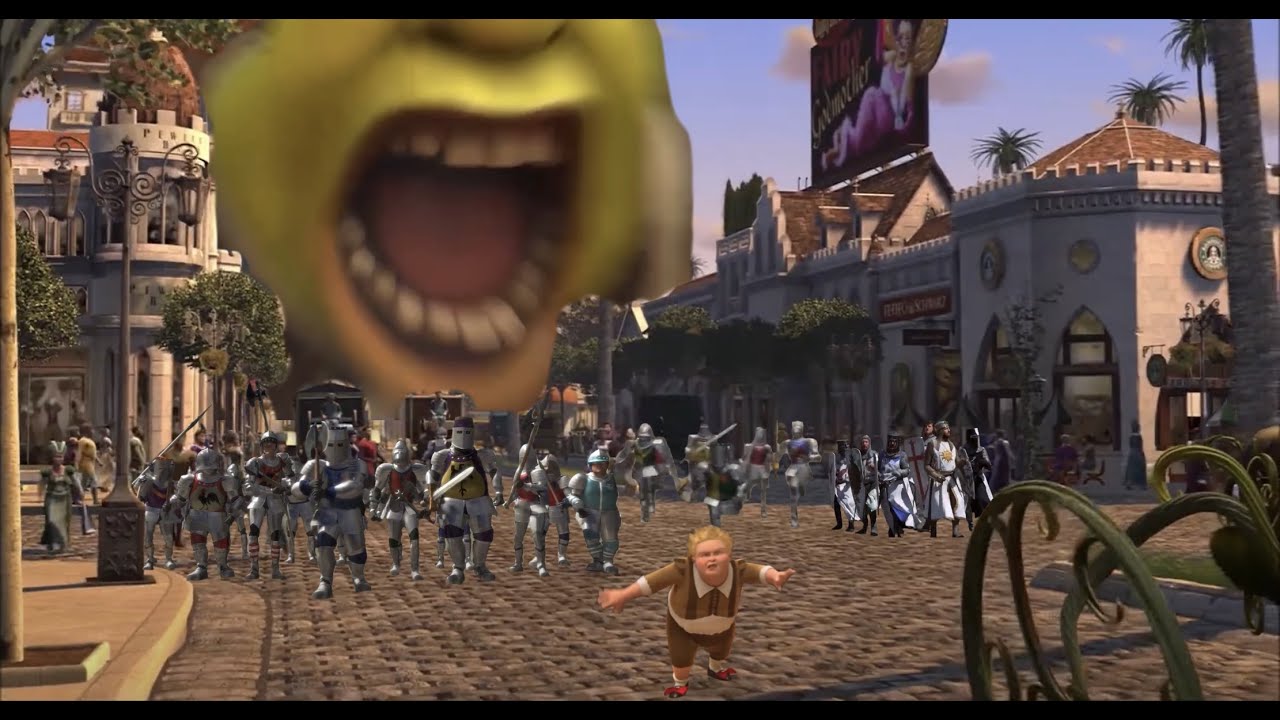 YTP Shrek: Self Destructive Roar Spiral