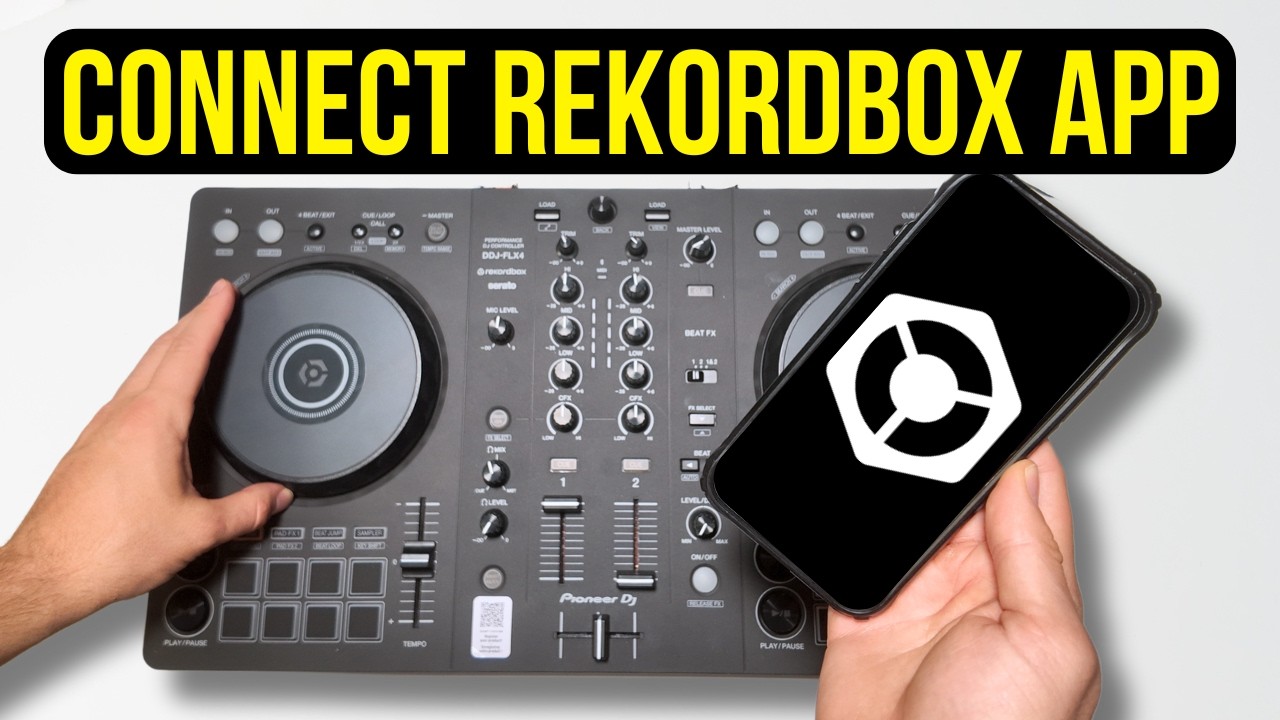 Как подключить Pioneer DDJ-FLX4 к iPhone Rekordbox (простое руководство)