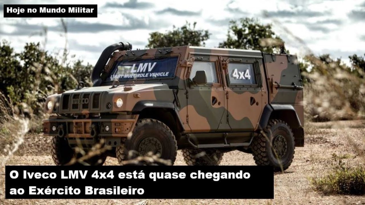 O Iveco LMV 4x4 está quase chegando ao Exército Brasileiro