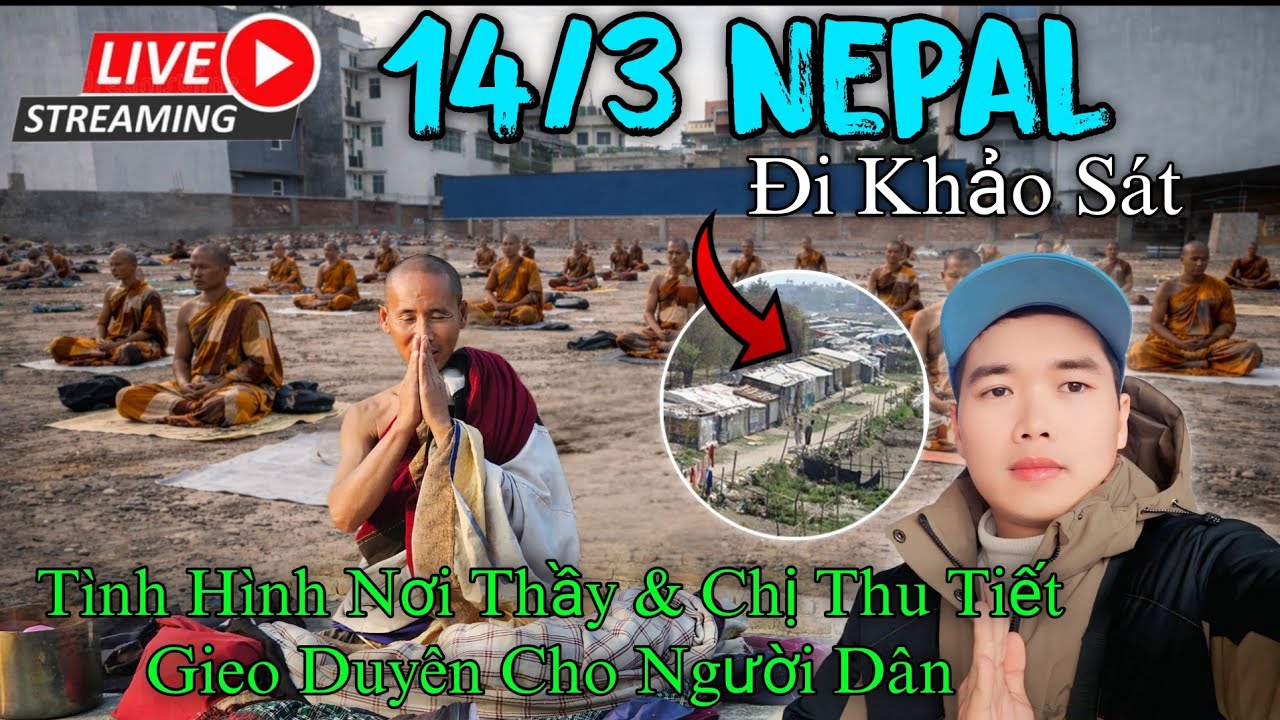 Sáng 14/03 tin tức Thầy Minh Tuệ & chị Thu Tiết gieo cho những hoàn cảnh khó khăn ở Nepal