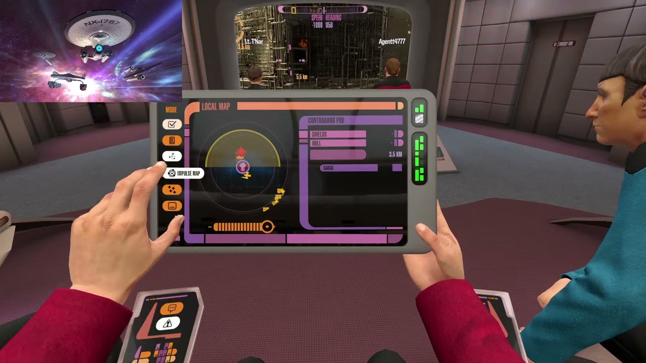 BORG Resistance Mission - USS Enterprise 1701 D - Captain - ​Star Trek Bridge Crew Video Game Page!