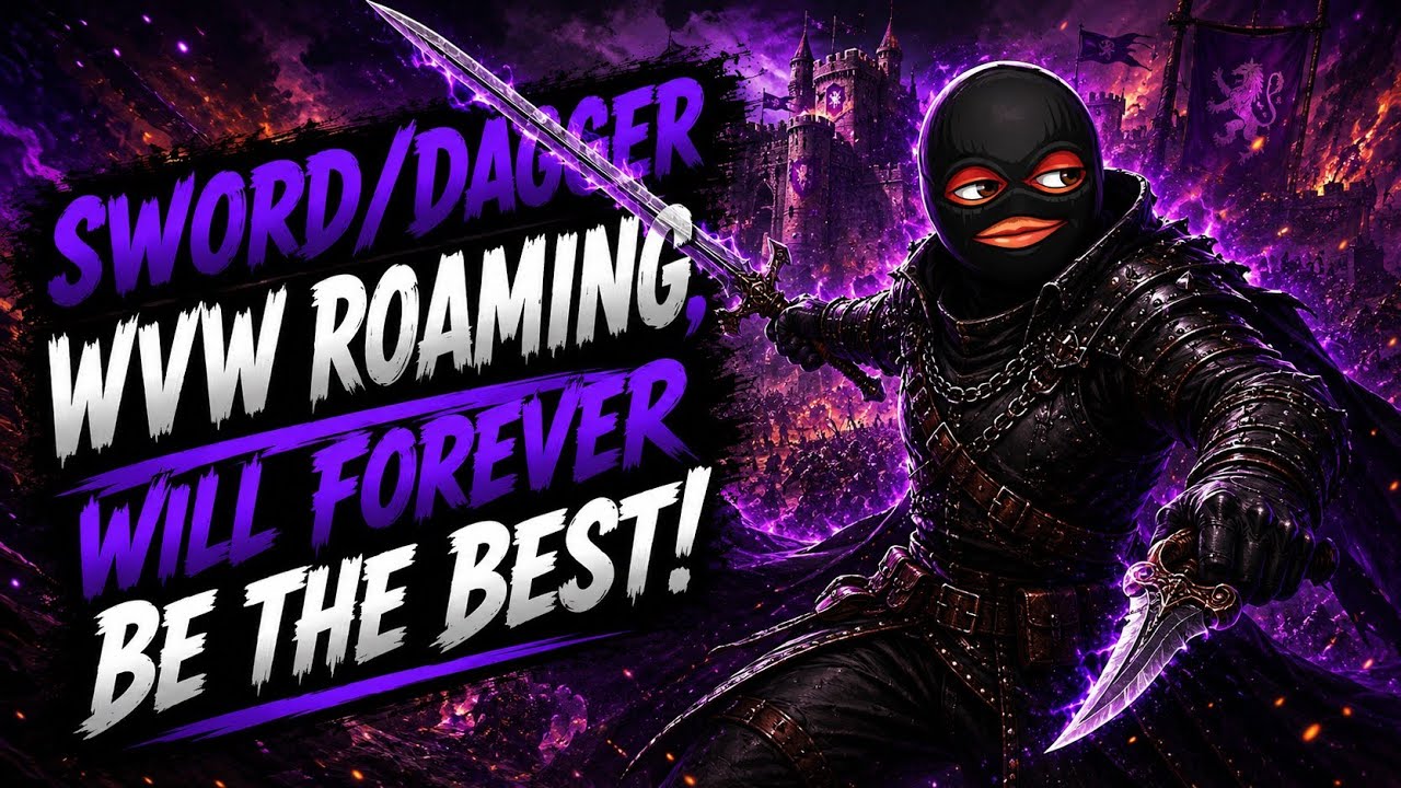 Гайд на вора (Daredevil) с мечом/кинжалом в Guild Wars 2: роуминг в WvW, каждый новый подписчик =...