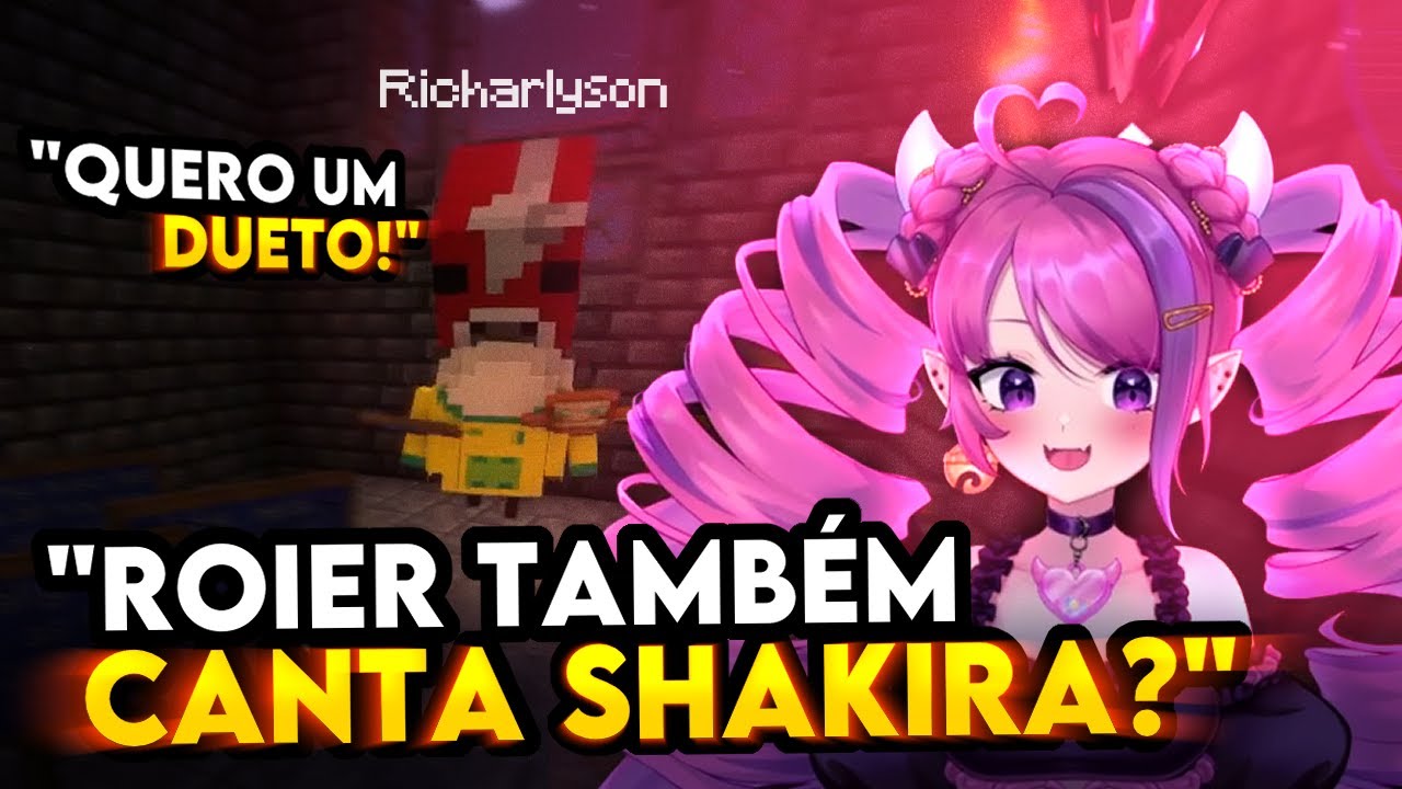 RICHAS TENTA CONVENCER MOUSE A FAZER UM DUETO COM ROIER - QSMP