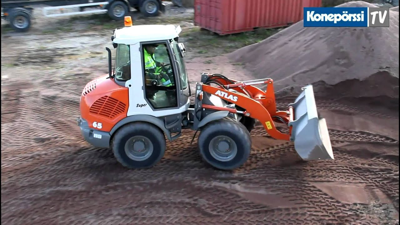 Koeajossa Atlas AR65 Super - Ketterää voimaa talven lumille