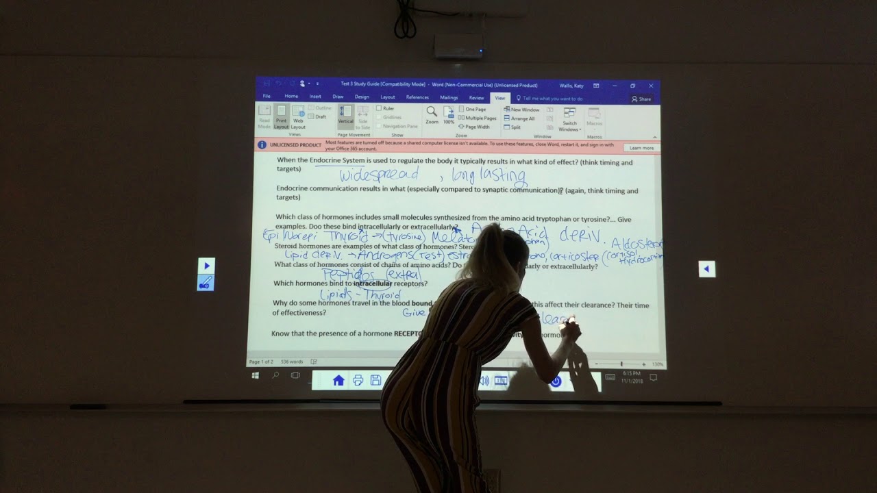 Exam 3 Review: The Endocrine System 1