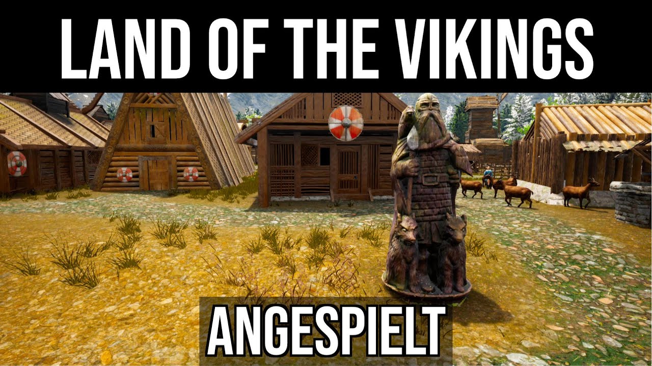 Wikinger Aufbau Strategie mit Siedlungssimulation | Land of the Vikings angespielt | deutsch