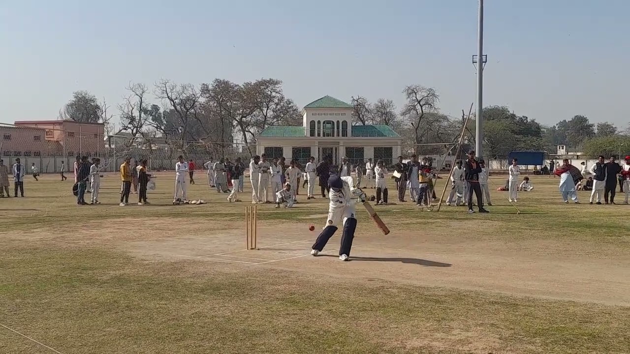 Ali Arib Musa Batting.                U/13 Trials Mianwali.