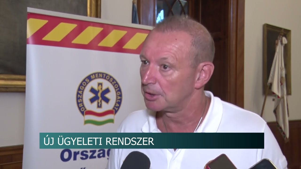 Okt&oacute;ber elsej&eacute;n indul az &uacute;j rendszer - az orsz&aacute;gos mentőszolg&aacute;lathoz ker&uuml;l az orvosi &uuml;gyelet
