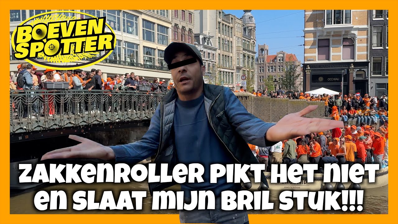 BOEVENSPOTTER - ZAKKENROLLER PIKT HET NIET EN SLAAT MIJN BRIL STUK!!! #238 
