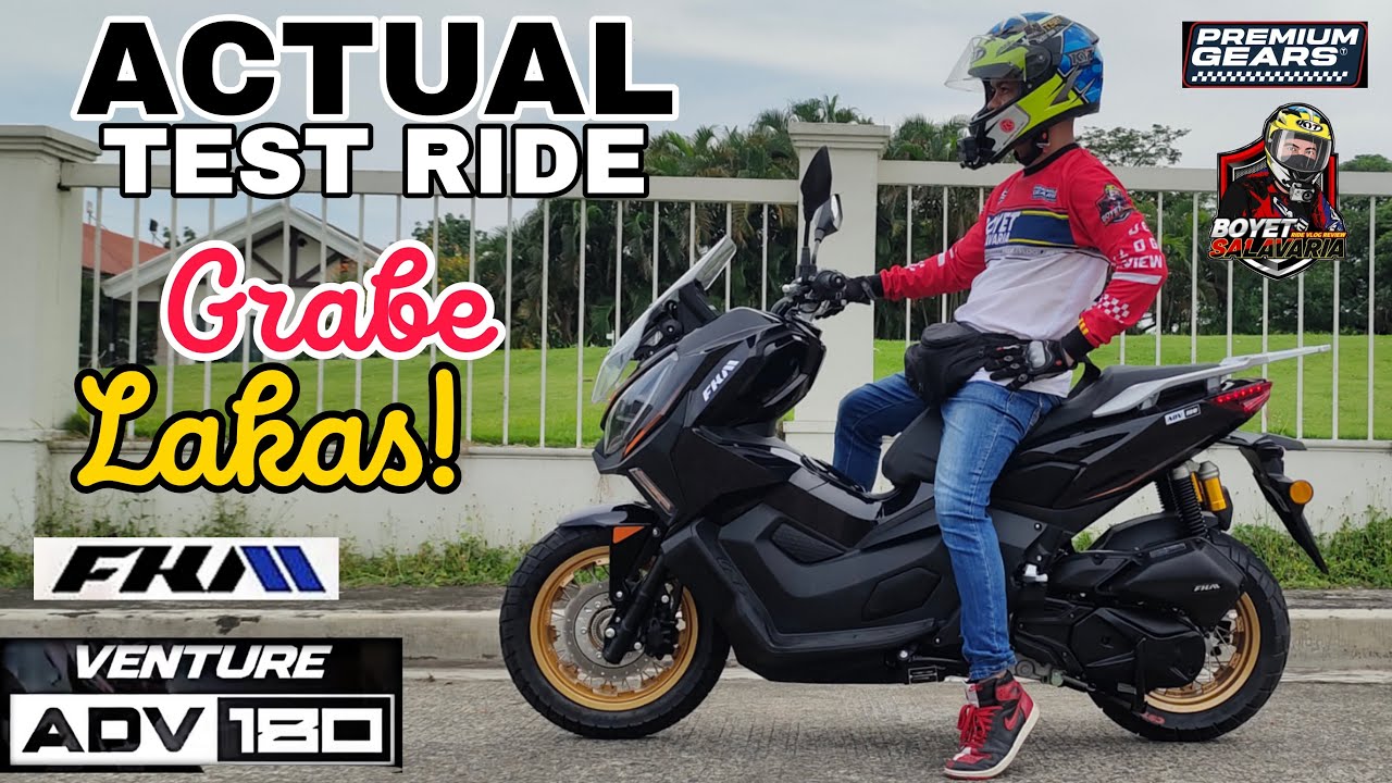 Loaded  at Pormado pa! Test Ride -New 2024  FKM VENTURE ADV 180  -Intro Price :168k