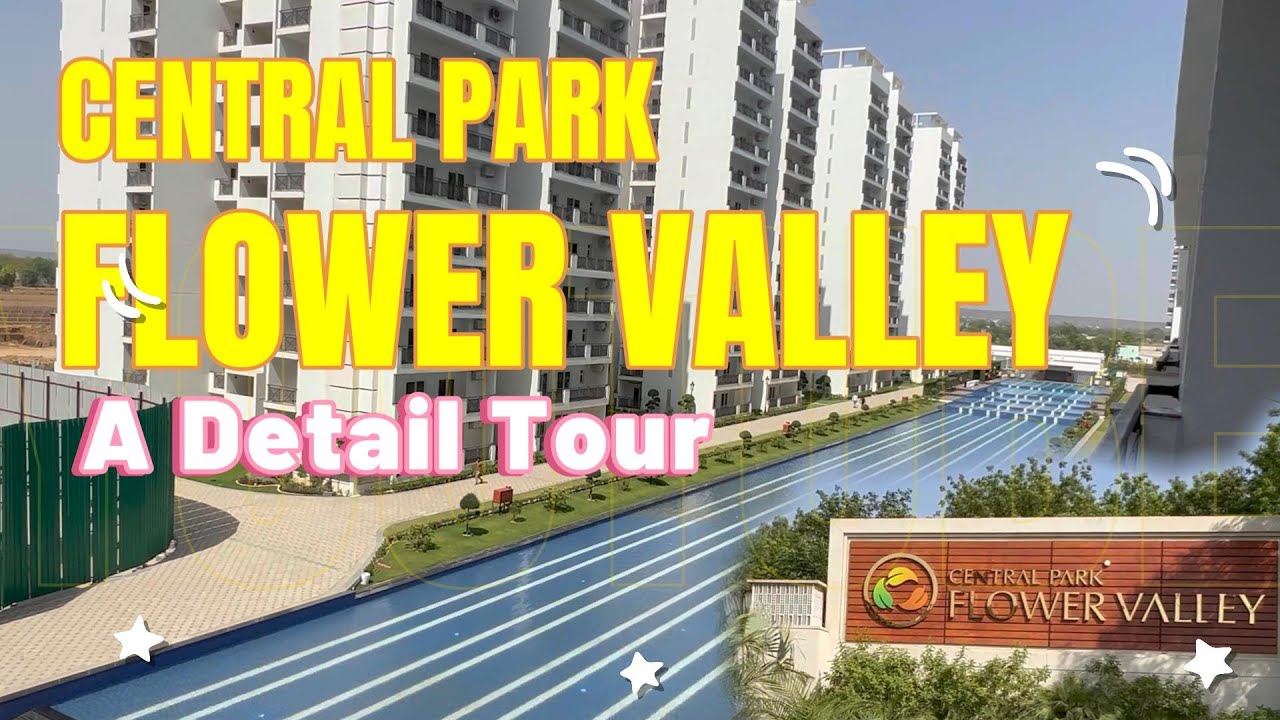Central Park Flower Valley Gurgaon-A Paradise in the Lap of Nature | Aqua Front Towers @ssvlog125