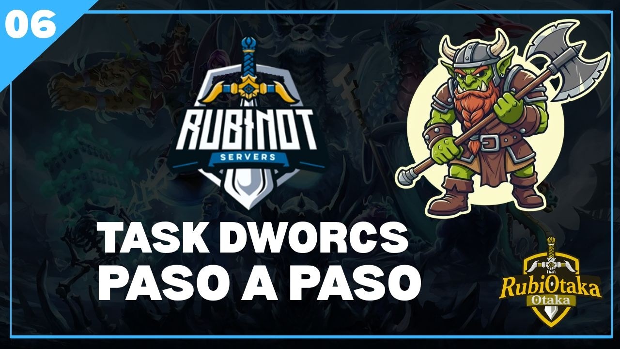 RUBINOT 2025  EP 06  TASK DWORCS   PASO A PASO