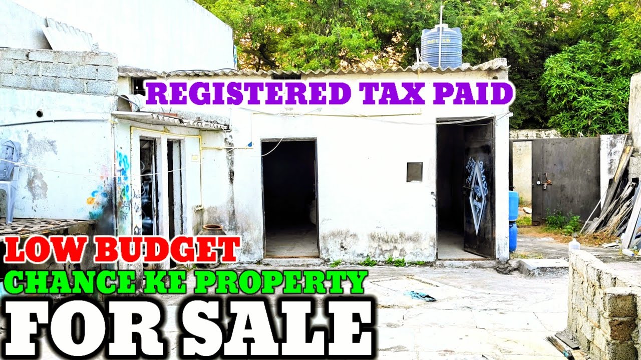 Low Budget Chance ke Property House For Sale Registered Tax paid Kothapet Harmain colony In hyd 