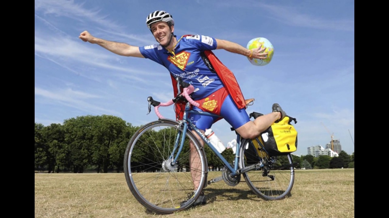 Super Cycling Man in Malaysia