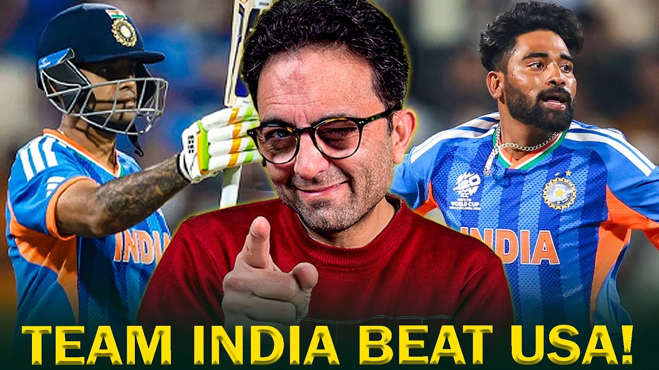India beat USA by 29 runs | Suryakumar Yadav smashes 84(49)* | 3 wicket for Mohammed Siraj 🇮🇳🏏
