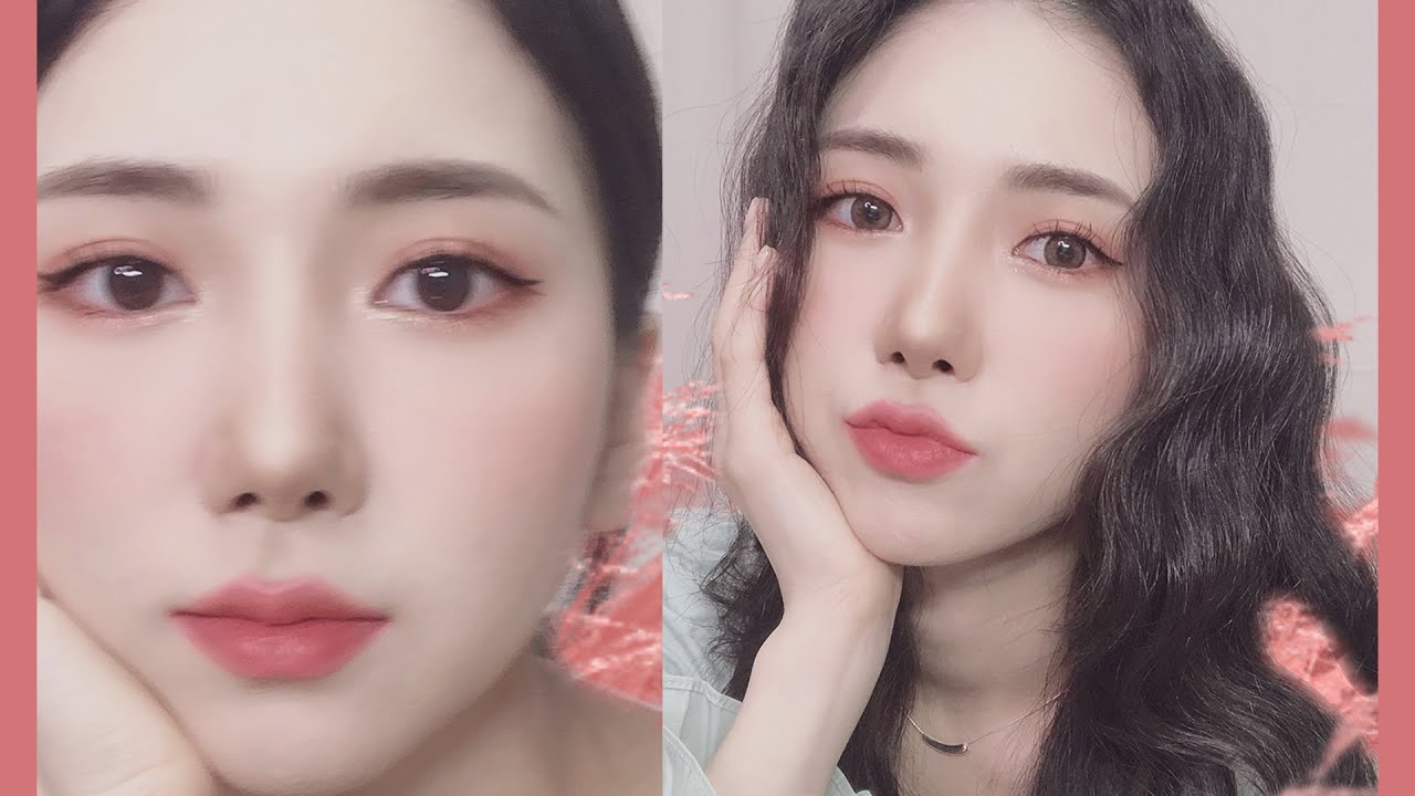 (eng) 가을맞이 핑크뮬리 감성필터 메이크업 🌷 Autumn romantic filter makeup  | Minjeong Park