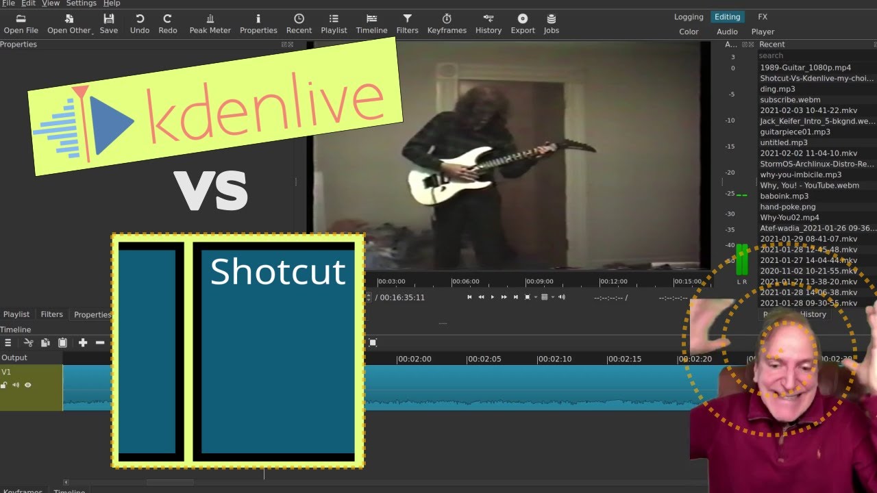 Shotcut Vs Kdenlive my choice may surprise you