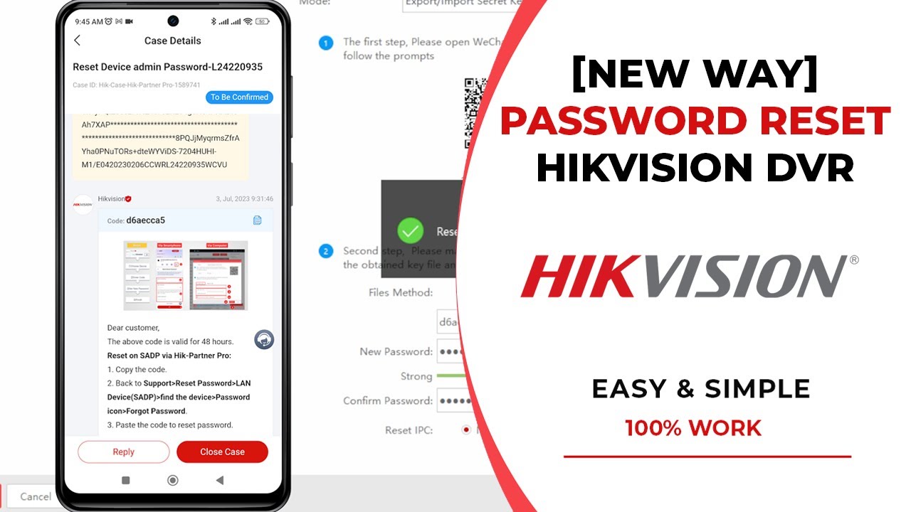 Как сбросить настройки видеорегистратора Hikvision | Сброс пароля Hikvision с помощью Hik Partner...