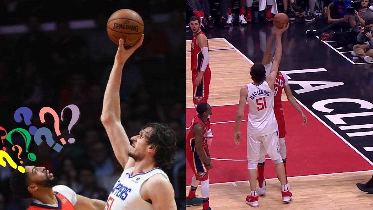 Boban Marjanovic 'BULLYING' Anthony Davis with HEIGHT | Davis Looks Like a Kid