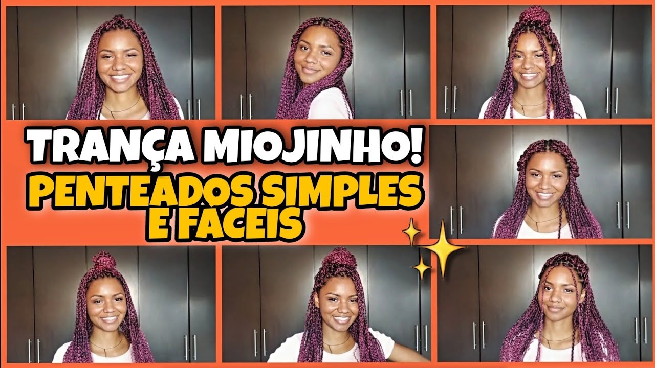PENTEADOS SEMI PRESOS TRANÇA MIOJINHO!
