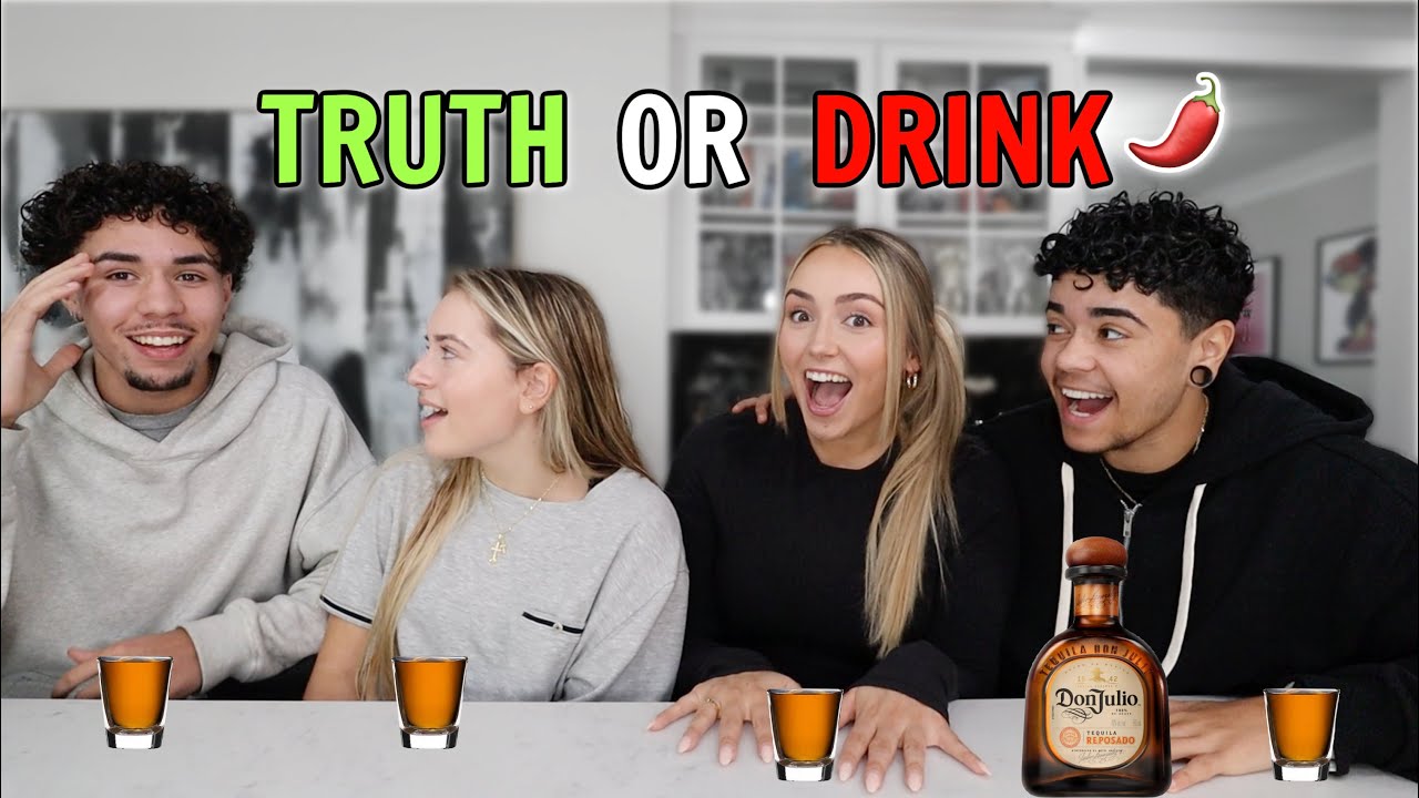 SPICY COUPLES TRUTH OR DRINK!! *CRAZY AF*