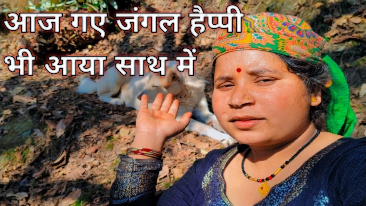 आज गए जंगल हैप्पी भी आया साथ में||chanda vlogs||