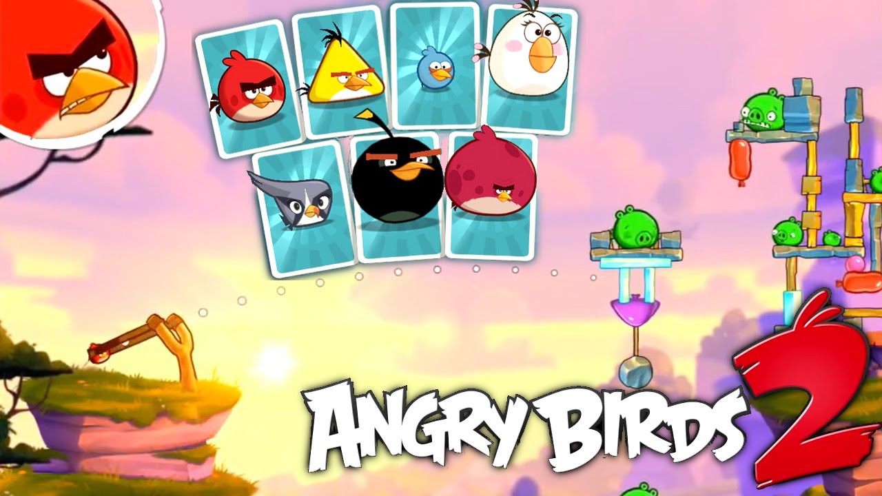 Angry Birds 2 Game-Play - No Longer Under Pigstruction