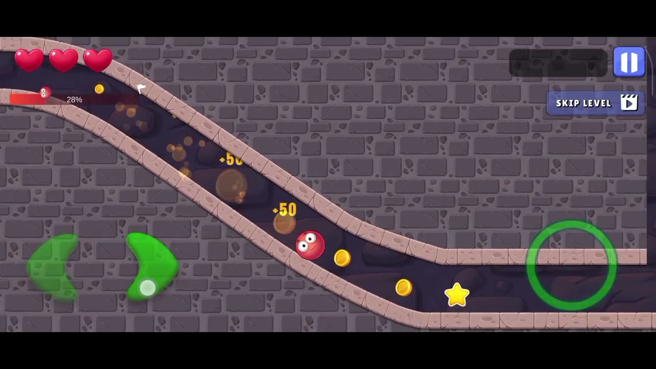 Lvl 16-20 Red Ball: Secret Adventure || 4 || Gameplay Walkthrough 