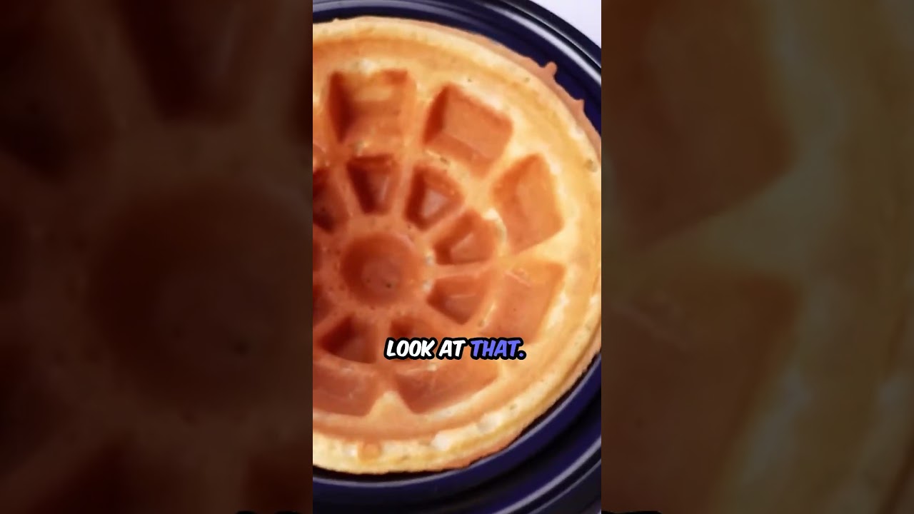 Is the Presto Waffle Bowl Maker Actually Worth It? #shorts #waffles #kitchengadget