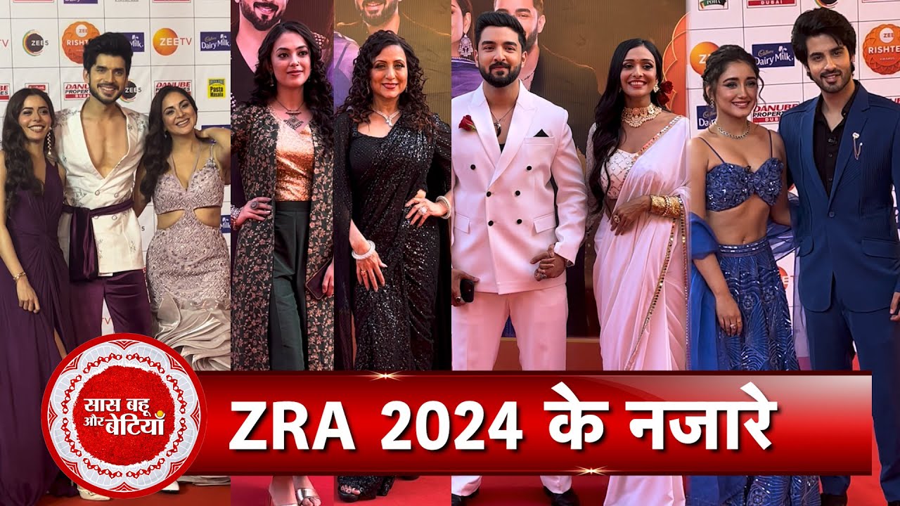 Zee Rishtey Awards 2024:  Sana, Paras & Shraddha Aarya and other stars light up the red carpet
