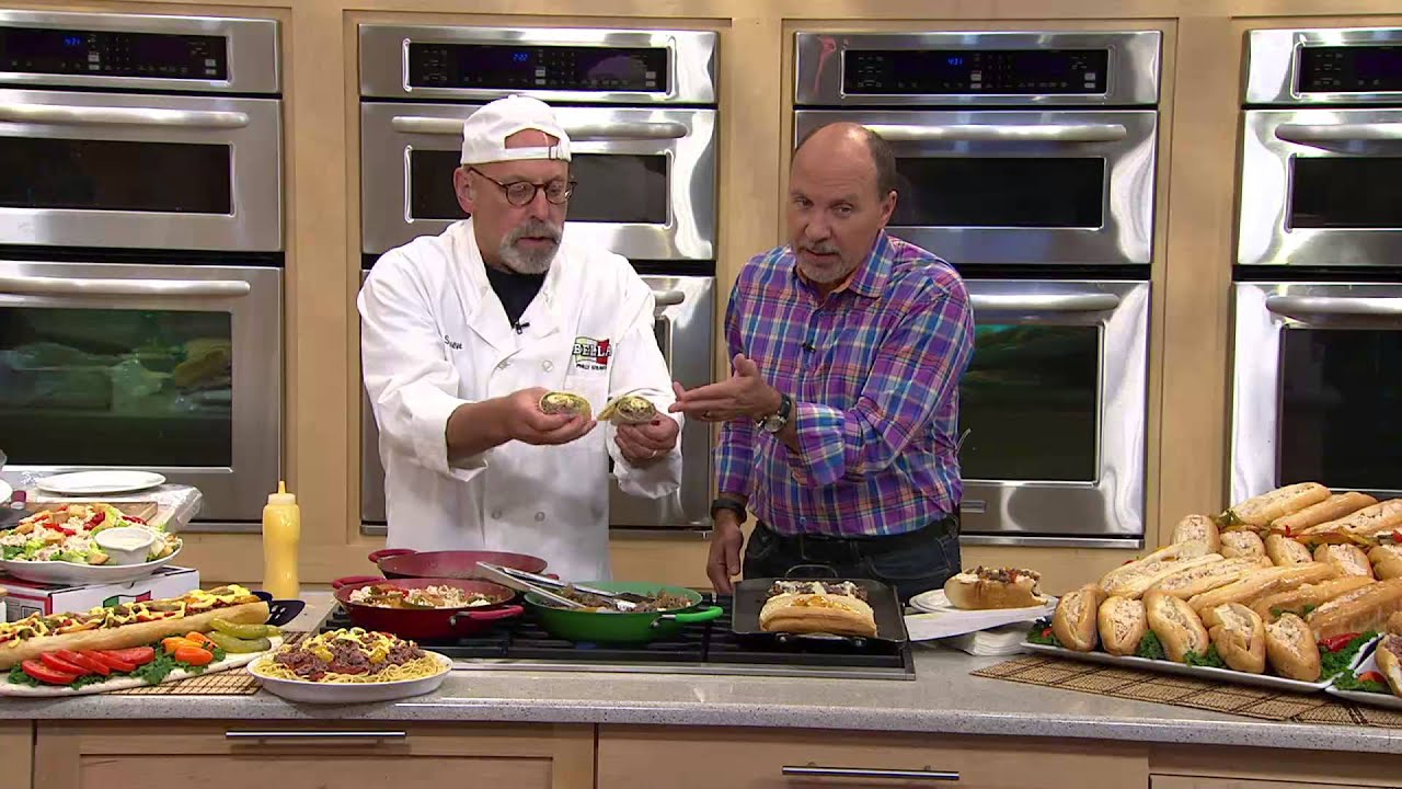 Bella Brand (20) 4 oz. Packages of Beef or Chicken Sandwich Steaks with Rick Domeier