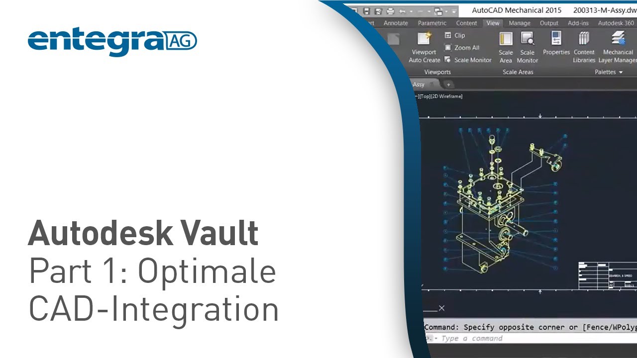 Autodesk Vault im Überblick - 1 - Optimale CAD-Integration