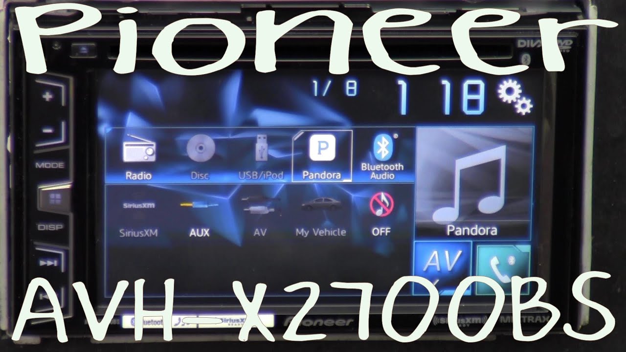 Playing with Firmware Updates on Pioneer AVH-X2700BS - How To