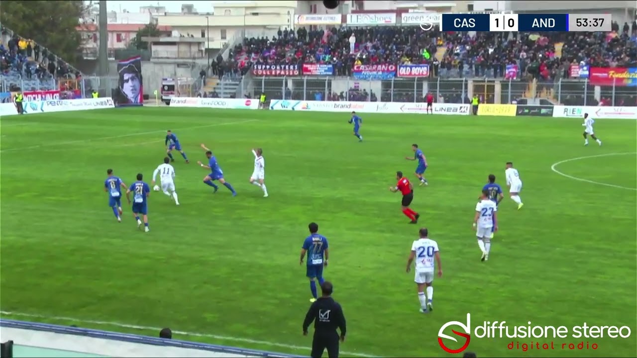 Gli highlights della partita Casarano - Fidelis Andria