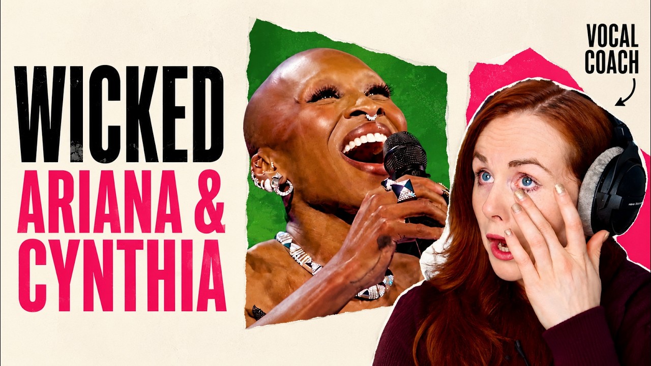 Настолько мощно, что я расплакалась 😭 | Синтия и Ариана – Wicked на Оскаре |Реакция вокального коуча