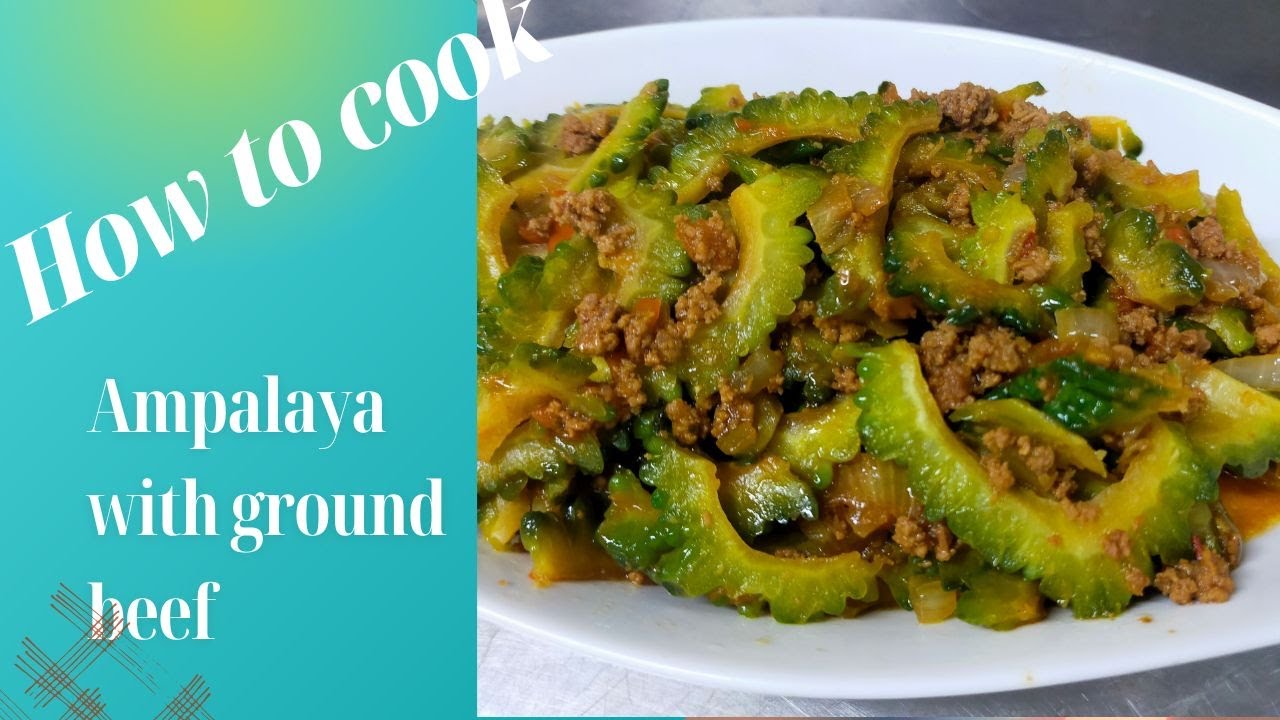 GINISANG AMPALAYA WITH GROUND BEEF | SIMPLE AND EASY | YUMMY AMPALAYA | Chef Brix Official Vlog