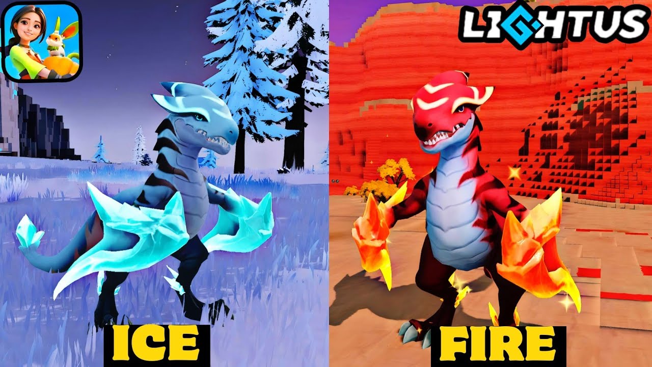 Catching Legendary Ice Dragon In Lightus | Lightus Gameplay | Lightus | Hindi Gameplay | Miraibo Go