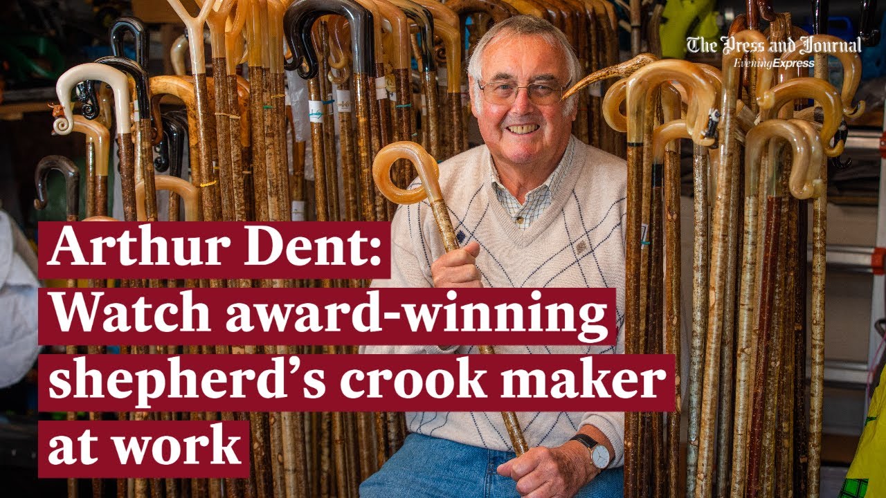 Watch award-winning shepherd’s crook maker at work