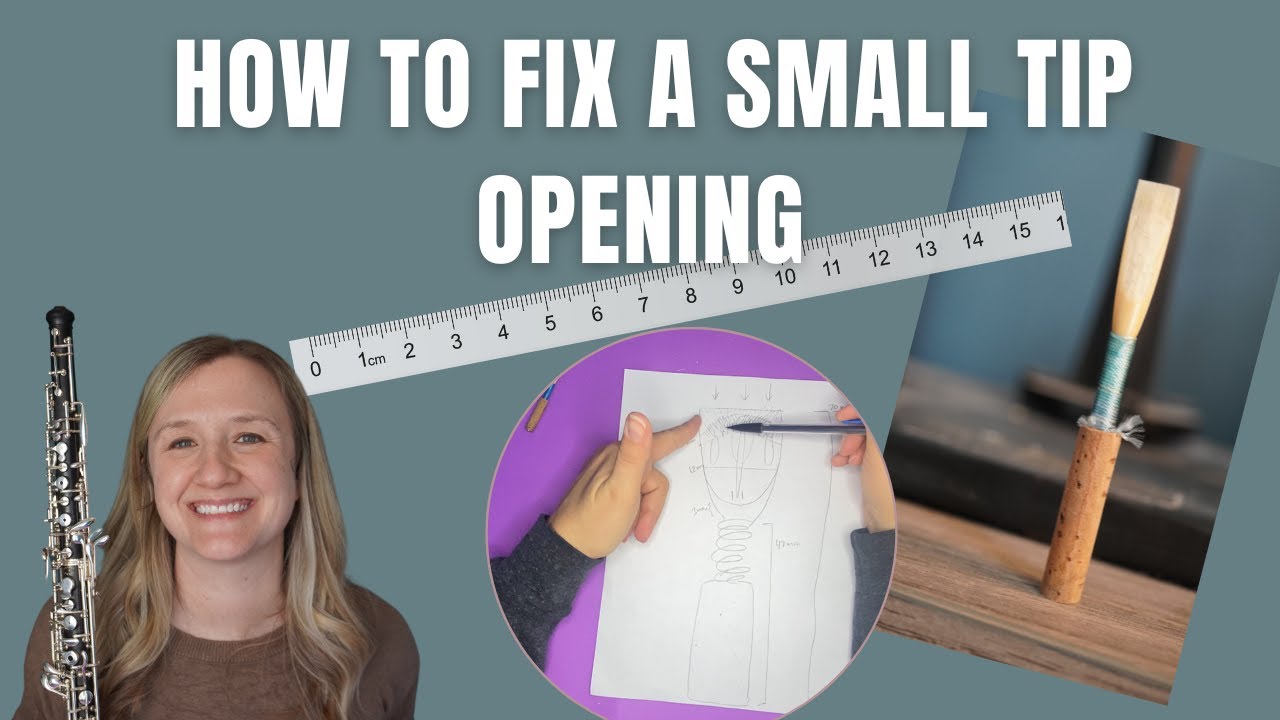 The tip opening is too small