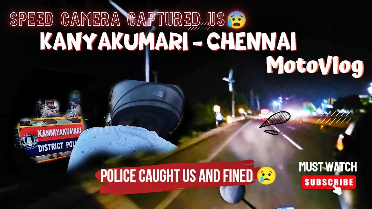 Kanyakumari to Chennai 13hrs night ride | sunset point in kanyakumari | Kanyakumari tourist places