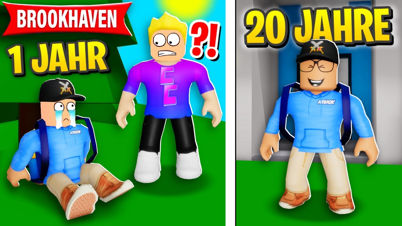 Ich ADOPTIERE ABBAOK & mache ihn REICH! 😅 (Roblox Brookhaven 🏡RP | Story Deutsch)